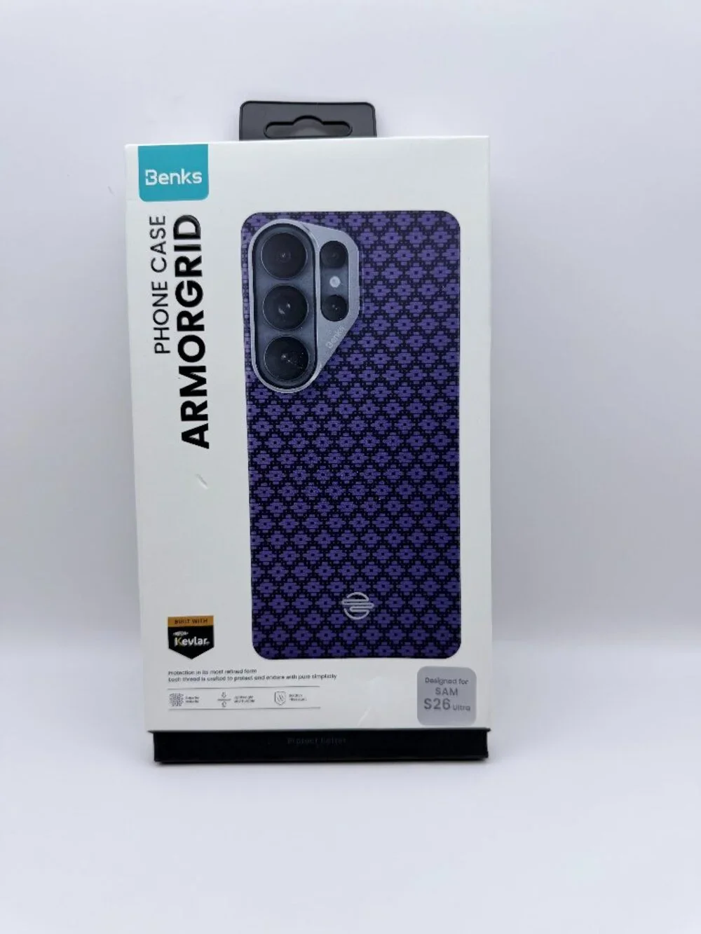 Benks ArmorGrid Purple MagSafe Case S26 Ultra
